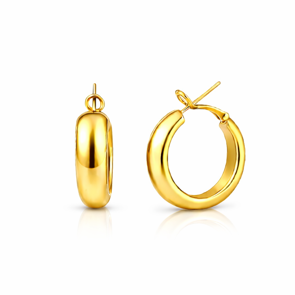 Bold Glow Hoops