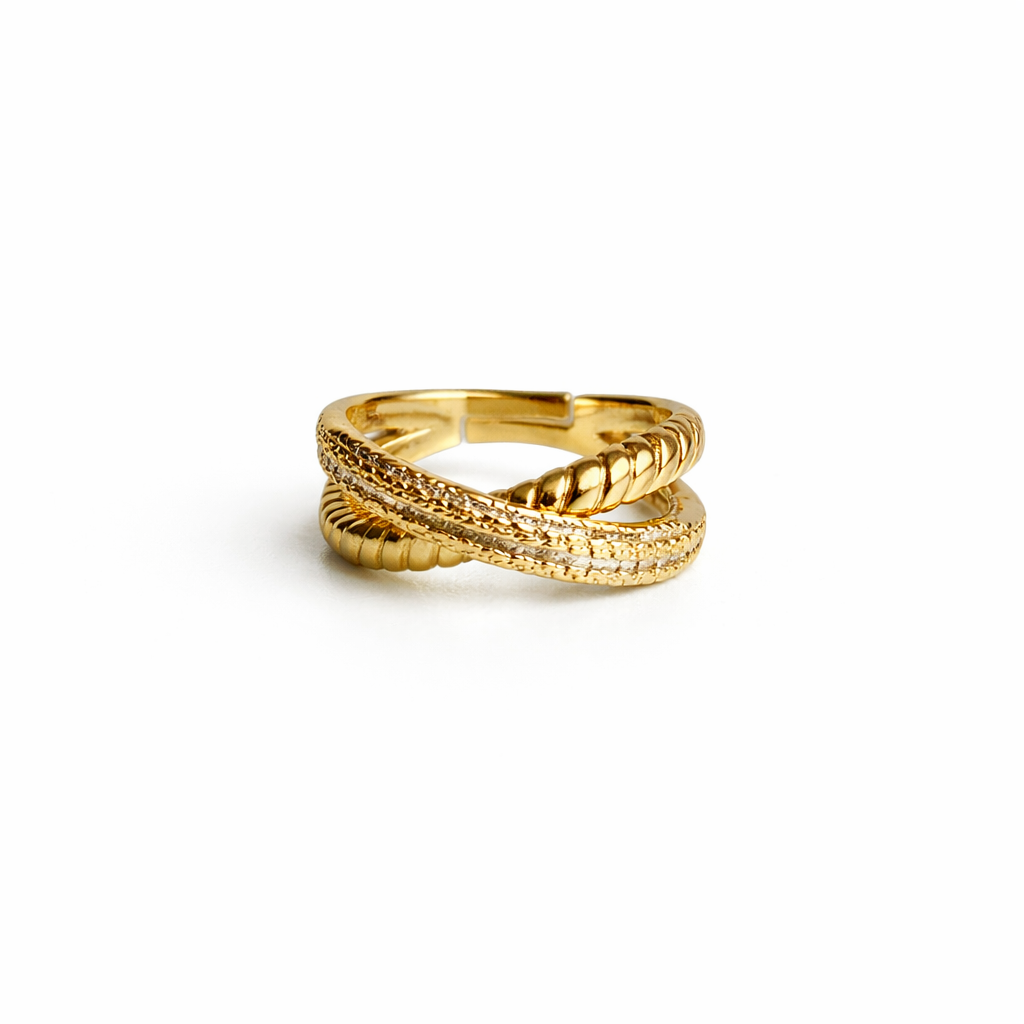 Zyra Twist Ring