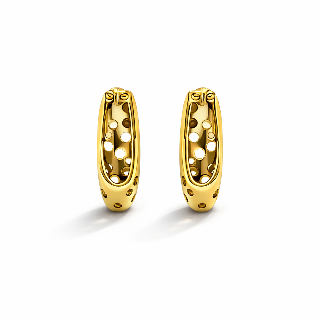 Radiant Luxe Hoops
