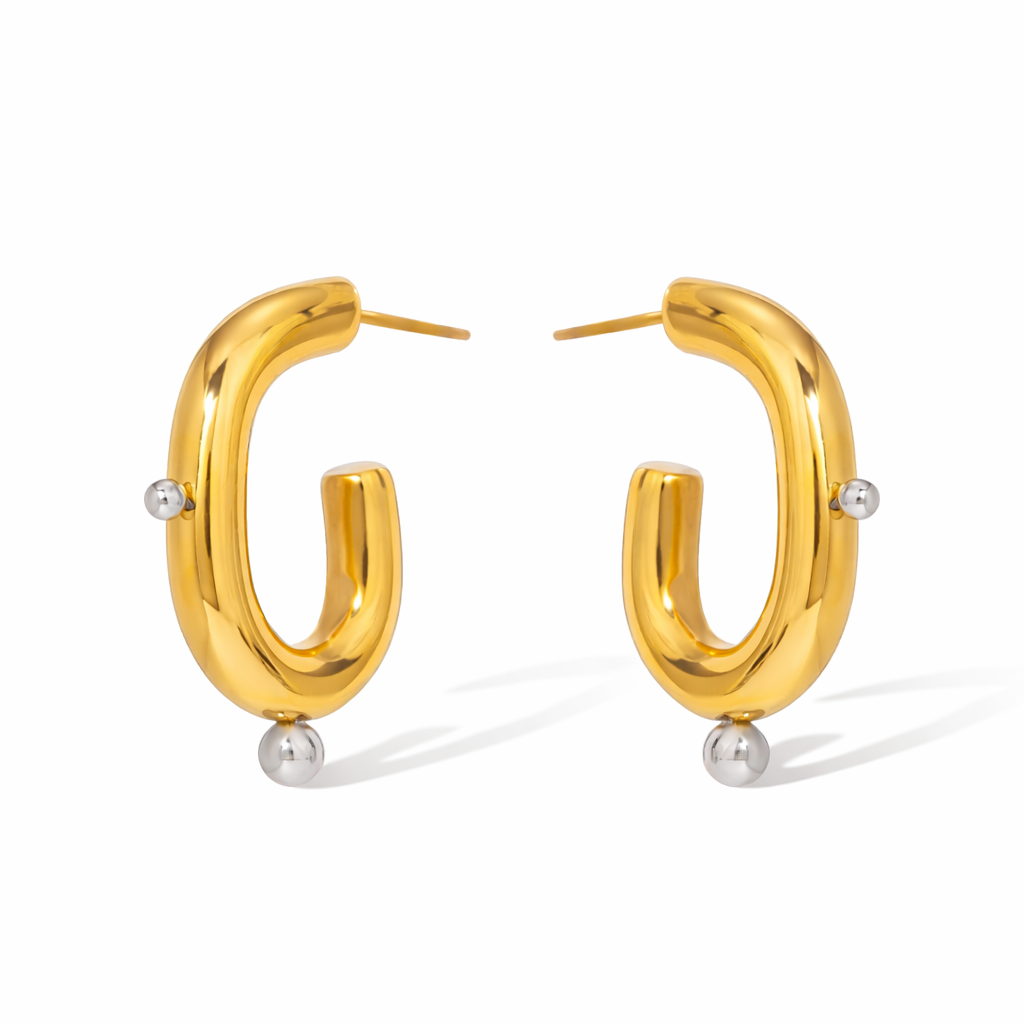 Liora Curve Ohrstecker