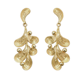 Golden Flow Statement Studs