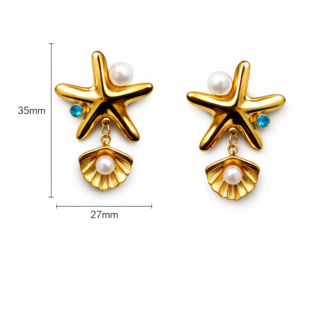 Ocean Star Ohrstecker