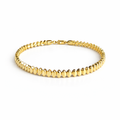 Golden Wave Armband