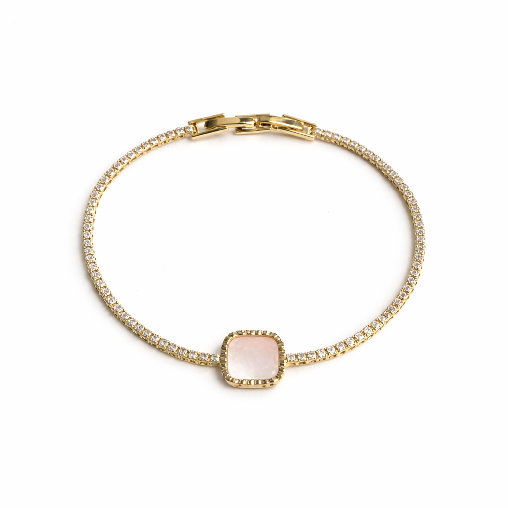 Blush Stone Armband