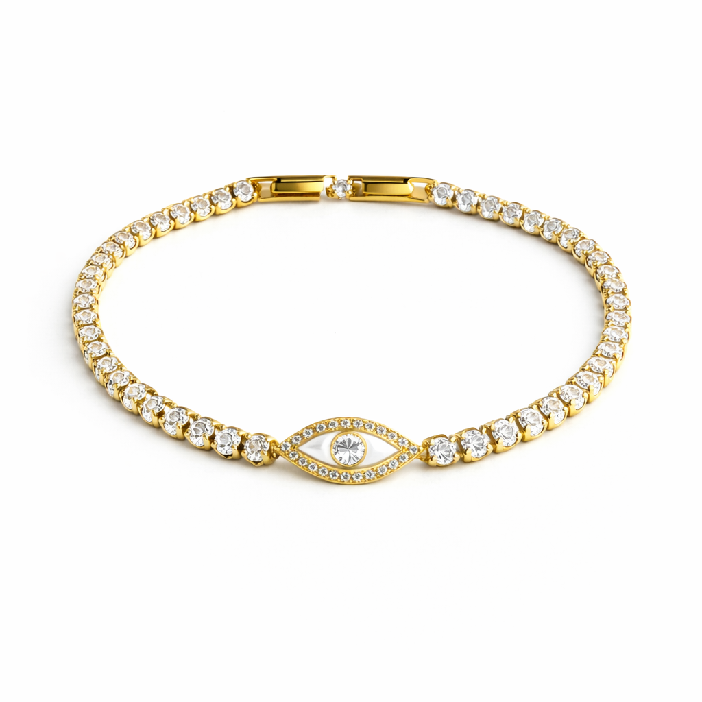 Elys Crystal Eye Armband
