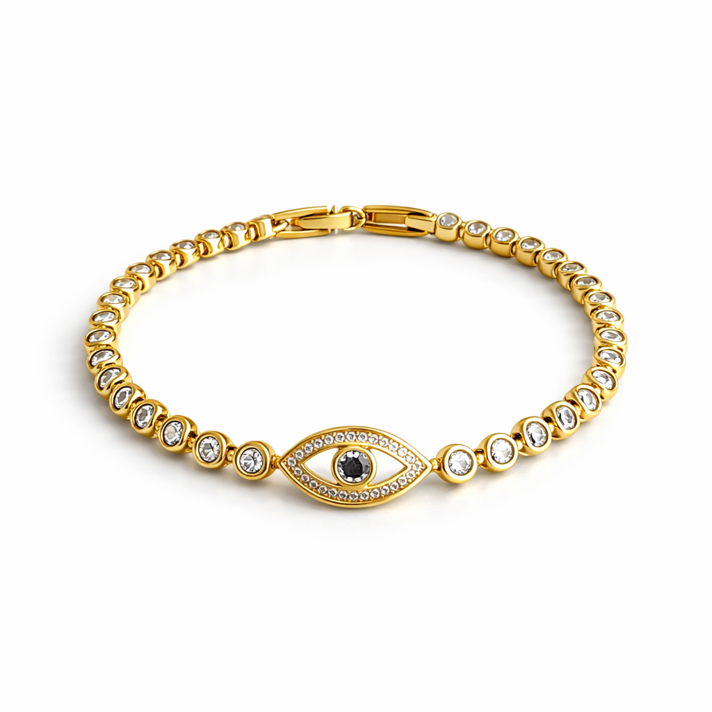 Elysia Crystal Eye Armband
