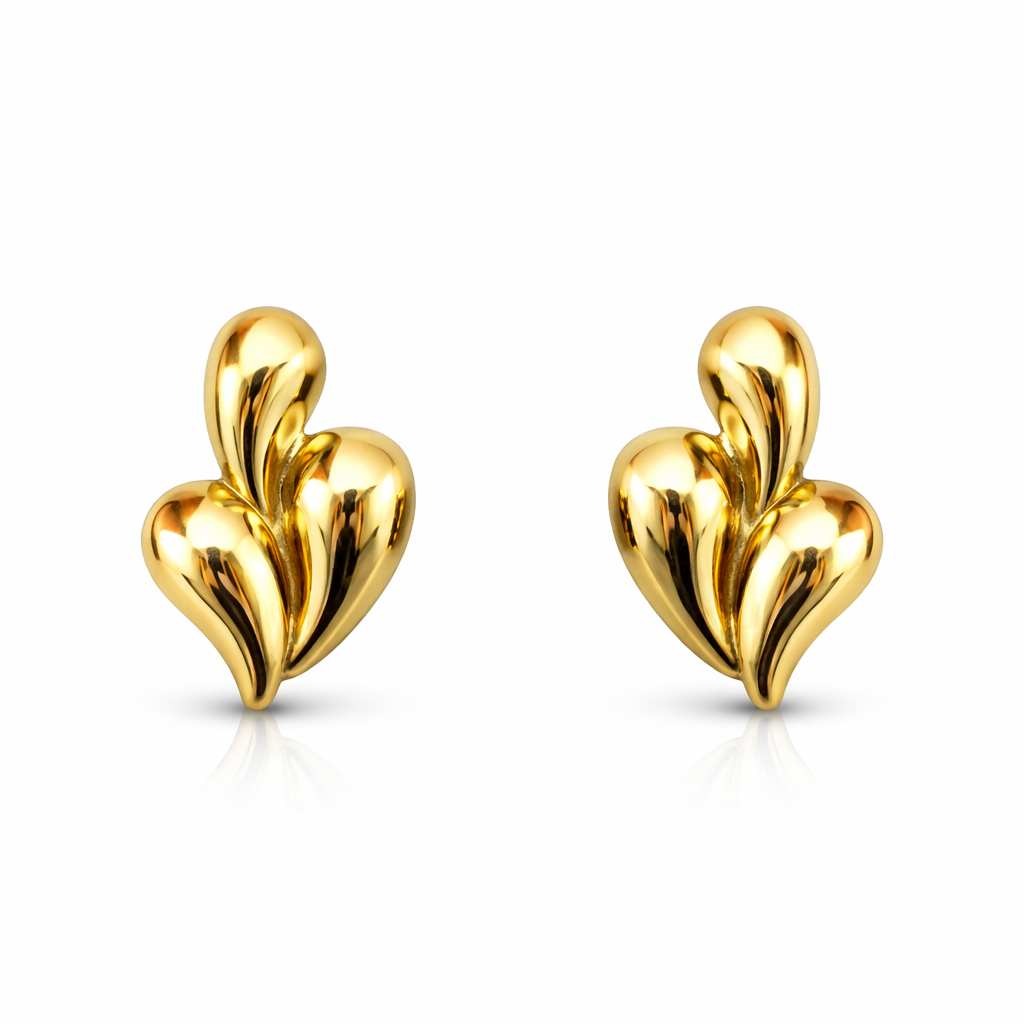 Golden Sculpt Studs