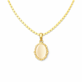 Vintage Oval Halskette