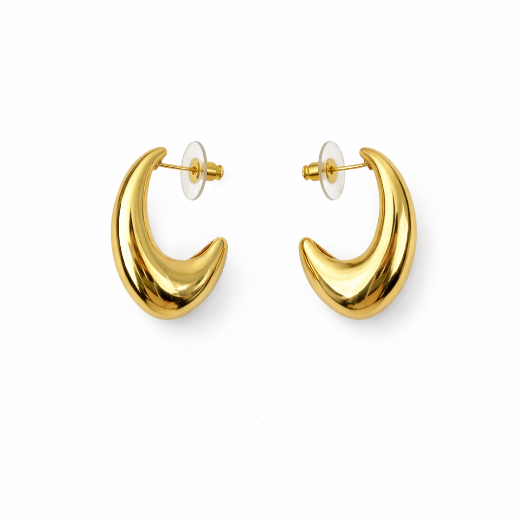 Lunara Curve Ohrstecker