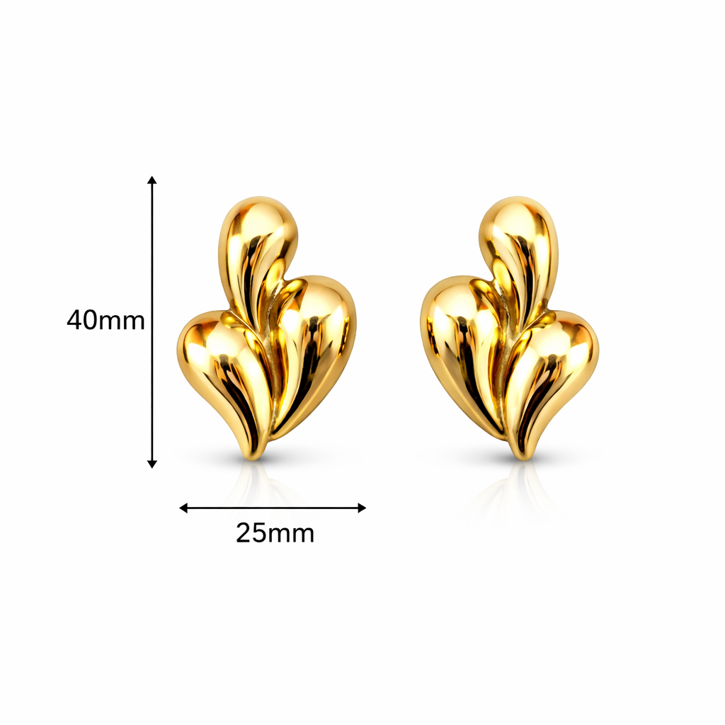 Golden Sculpt Studs