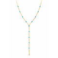 Avelia Turquoise Y-Kette