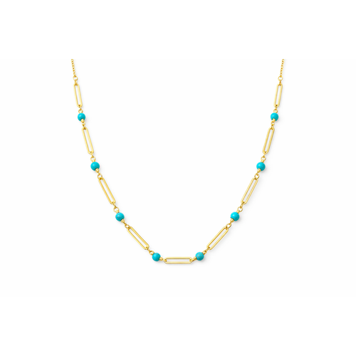 Avelia Turquoise Y-Kette
